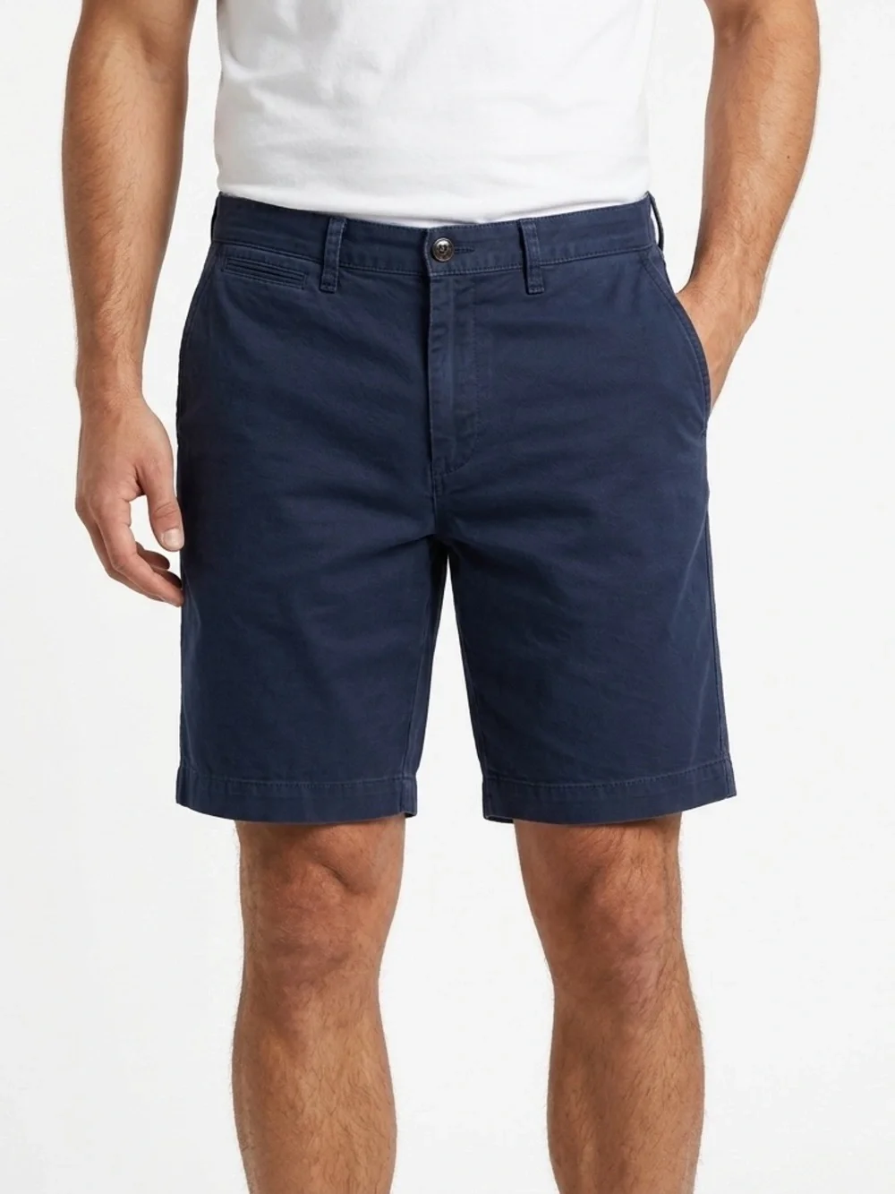 Polo Ralph Lauren Men Shorts Blue Cotton Chino Relaxed Fit 34